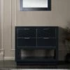 WOODBRIDGE Venice 36"x21"x33" Solid Wood Bath Vanities Cabinet Only With Drawers In Grey And Brushed Nickel Hardware, Venice-3621-Grey-BN -Woodbridgebath Shop 20220902100728W5OMVZV1 thumb 600x600