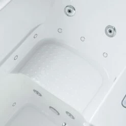 WOODBRIDGE 54 In. X 30 In. Right Hand Walk-In Air & Whirlpool Jets Hot Tub With Quick Fill Faucet With Hand Shower, White High Glass Acrylic Tub With Computer Control Panel, WB543038R -Woodbridgebath Shop 20220927103700W5OMVZV1 thumb 600x600