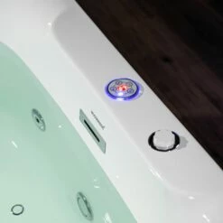 Best Seller WOODBRIDGE 72" X 35-3/8" Whirlpool Water Jetted And Air Bubble Freestanding Heated Soaking Combination Bathtub With LED Control Panel , BJ400 -Woodbridgebath Shop 20221020111636W5OMVZV1 thumb 600x600
