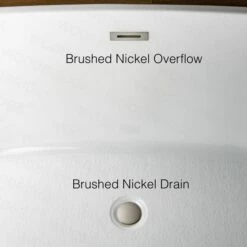 WOODBRIDGE 67" Acrylic Freestanding Double Ended Contemporary Soaking Tub With Brushed Nickel Overflow And Drain Option, White, B1505 -Woodbridgebath Shop 20230216161445W5OMVZV1 thumb 600x600