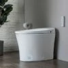 WOODBRIDGE B0970S Smart Bidet Tankless Toilet Elongated One Piece Chair Height, Auto Flush, Foot Sensor Operation, Heated Seat With Integrated Multi Function Remote Control In White -Woodbridgebath Shop 20230306102939W5OMVZV1 thumb 600x600