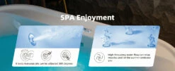 WOODBRIDGE 72" X 35-3/8" Whirlpool And Air Bath Heated Soaking Combination Tub With Adjustable Speed Air Blower And Display Control Panel, White, BJ500 37 WOODBRIDGE 72" X 35-3/8" Whirlpool And Air Bath Heated Soaking Combination Tub With Adjustable Speed Air Blower And Display Control Panel, White, BJ500 -Woodbridgebath Shop 20230823162056TGSX8WWQ