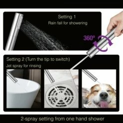 WOODBRIDGE F0002CHDR Contemporary Single Handle Floor Mount Freestanding Tub Filler Faucet With Hand Shower In Chrome Finish. -Woodbridgebath Shop 202309211654338KH6MI65 thumb 600x600