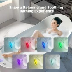 WOODBRIDGE 71" X 31-1/2" Whirlpool Water Jetted And Air Bubble Freestanding Heated Soaking Combination Bathtub With LED Control Panel, BJ700 -Woodbridgebath Shop 20230928163121WKBC4UJZ thumb 600x600