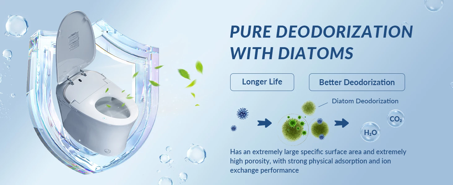 WOODBRIDGE LT610 One Piece Elongated Smart Toilet Bidet With Massage Washing, Auto Open And Close Seat And Lid, Auto Flush, Heated Seat And Integrated Multi Function Remote Control, White 20 WOODBRIDGE LT610 One Piece Elongated Smart Toilet Bidet With Massage Washing, Auto Open And Close Seat And Lid, Auto Flush, Heated Seat And Integrated Multi Function Remote Control, White - Image 18