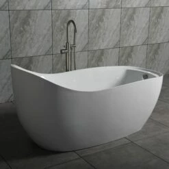 WOODBRIDGE B-0033 Deluxe Air Bubble Free Standing Bathtub, B-0033 Air Bubble Tub -Woodbridgebath Shop 5ad47d8d0a98f thumb 600x600