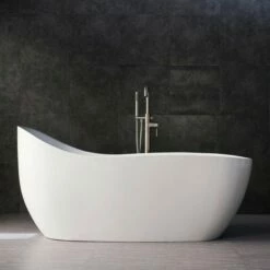 WOODBRIDGE B-0033 Deluxe Air Bubble Free Standing Bathtub, B-0033 Air Bubble Tub -Woodbridgebath Shop 5b73d95974510 thumb 600x600