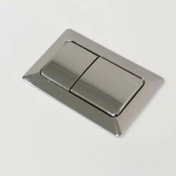 WOODBRIDGEBath T-0019, Dual Flush Elongated One Piece Toilet With Soft Closing Seat, Chair Height, Water Sense, High-Efficiency, T-0019 Rectangle Button (2 -Pack) -Woodbridgebath Shop 5b74294dc14a8 thumb 600x600