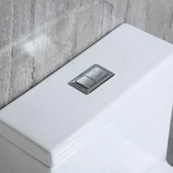 WOODBRIDGEBath T-0031 WOODBRIDGE T-0031 Short Compact Tiny One Piece Toilet With Soft Closing Seat, Small Toilet -Woodbridgebath Shop 5b750aff010b8 thumb 600x600