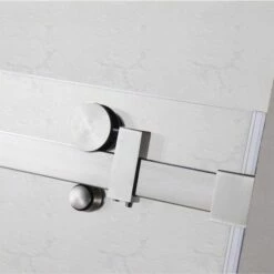 WOODBRIDGE Frameless Shower Doors 44-48" Width X 76"Height With 5/16" Inch Clear Tempered Glass In Polished Chrome Finish -Woodbridgebath Shop 5b796caba156d thumb 600x600