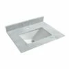 WOODBRIDGE CAVT3122-1 Vanity Top With Under Mount Bowl, 31"x22", Carra White -Woodbridgebath Shop 5c370b1b033b9 thumb 600x600