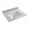 WOODBRIDGE CAVT3122-4 Vanity Top With Under Mount Bowl, 31"x22", Carra White -Woodbridgebath Shop 5c37ec7ccbd79 thumb 600x600