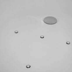 WOODBRIDGE BTS1607/B0031 67" Air Bubble Freestanding Bathtub With Chrome Overflow And Drain, BTS1607, B-0031 Black -Woodbridgebath Shop 5dccfc6818e08 thumb 600x600