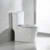 WOODBRIDGE B0933-2/T-0033L T-0033 Dual Flush Elongated One Piece Toilet With Soft Closing Seat, WHITE -Woodbridgebath Shop 5dce6ac9a3f87 thumb 600x600