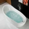 WOODBRIDGE B-0033 Deluxe Air Bubble Free Standing Bathtub, B-0033 Air Bubble Tub -Woodbridgebath Shop 5dd357fa007c0 thumb 600x600