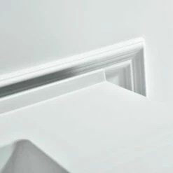 WOODBRIDGE VT4922-1000 Solid Surface Vanity Top With With Intergrated Sink And 3 Faucet Holes For 4-Inch Centerset Faucet, 49" X 22", White -Woodbridgebath Shop 5e4fa14393aeb thumb 600x600