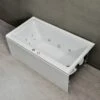 WOODBRIDGE 60" Whirlpool Water Jetted Alcove Tub With Right Hand Drain, B0036R -Woodbridgebath Shop 5ebb5756835bd thumb 600x600