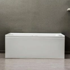 WOODBRIDGE 60" Whirlpool Water Jetted Alcove Tub With Left Hand Drain, B0037L -Woodbridgebath Shop 5ebb587265d17 thumb 600x600