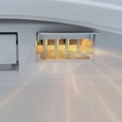 WOODBRIDGE Elongated Smart Bidet Toilet Seat, Electronic Advanced Self Cleaning, SoftClose Lid, Automatic Deodorization, Model: BID 02 -Woodbridgebath Shop 5ecc6bff5d571 thumb 600x600