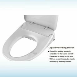 WOODBRIDGE Elongated Smart Bidet Toilet Seat, Electronic Advanced Self Cleaning, SoftClose Lid, Automatic Deodorization, Model: BID 02 -Woodbridgebath Shop 5ecc6c0a8acbf thumb 600x600