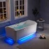 1 Person Freestanding Massage Hydrotherapy Bathtub Tub Hot Tub Spa, With Inline Heater. BTS-0092 -Woodbridgebath Shop 5f686cf40d20f thumb 600x600