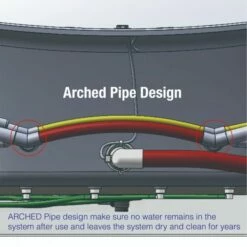 WOODBRIDGE 67" X 32" Whirlpool Water Jetted And Air Bubble Freestanding Bathtub, B-0030 / BTS1606 -Woodbridgebath Shop 5f7058e726c64 thumb 600x600