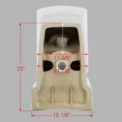 WOODBRIDGE T-0020 Dual Flush Elongated One Piece Toilet , Chair Height With Soft Closing Seat, Deluxe Square Design -Woodbridgebath Shop 5fb32ce99652a thumb 600x600