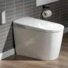 WOODBRIDGE B0980S Intelligent Smart Toilet, Massage Washing, Open & Close, Auto Flush,Heated Integrated Multi Function Remote Control, With Advance Bidet And Soft Closing Seat, White -Woodbridgebath Shop 60419562203d8 thumb 600x600