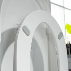 WOODBRIDGE B0980S Intelligent Smart Toilet, Massage Washing, Open & Close, Auto Flush,Heated Integrated Multi Function Remote Control, With Advance Bidet And Soft Closing Seat, White -Woodbridgebath Shop 60419568693b0 thumb 600x600