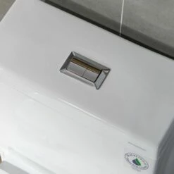 WOODBRIDGE B-0920-A Modern One-Piece Elongated Square Toilet With Solf Closed Seat And Hand Free Touchless Sensor Flush Kit, White -Woodbridgebath Shop 60b9c000e4b31 thumb 600x600