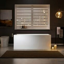 WOODBRIDGE 59" Acrylic Freestanding Bathtub Contemporary Soaking Tub With Brushed Nickel Overflow And Drain,White Tub,B-0081/BTA0081 -Woodbridgebath Shop 60f0fbe3266b6 thumb 600x600