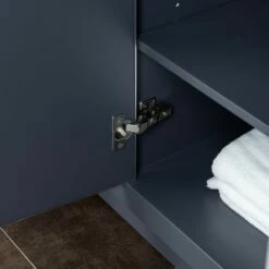 WOODBRIDGE Venice 48"x21"x33" Solid Wood Bath Vanities Side Cabinet In Grey And Brushed Nickel Trim And Carrara Marble Vanity Top Cabinet With 3 Pre-Drilled Holes For 8-inch Widespread Faucet. -Woodbridgebath Shop 6167c13e56545 thumb 600x600