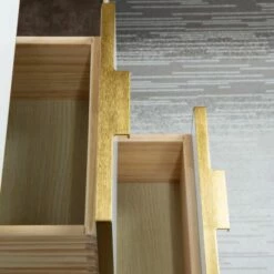 WOODBRIDGE Venice 48"x21"x33" Solid Wood Bath Vanities Side Cabinet In White With Gold Trim And Engineered Stone Composite Vanity Top In Fish Belly White With 3 Pre-Drilled Holes For 8-inch Widespread Faucet. -Woodbridgebath Shop 6167d69c675de thumb 600x600