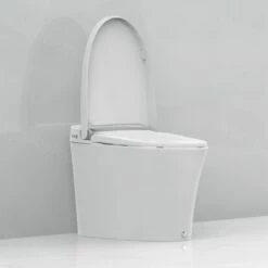 WOODBRIDGE BW5100S One Piece Modern,Slim, Tankless And High Efficiency Toilet With Battery Operated Auto Flushing -Woodbridgebath Shop 61c166f3824a8 thumb 600x600