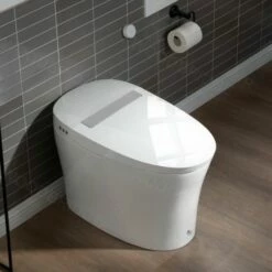 WOODBRIDGE BW5100S One Piece Modern,Slim, Tankless And High Efficiency Toilet With Battery Operated Auto Flushing -Woodbridgebath Shop 61c166fd0c2e1 thumb 600x600