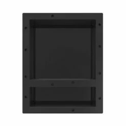 WOODBRIDGE SW1620D Shampoo/Soap Double Niche, Black