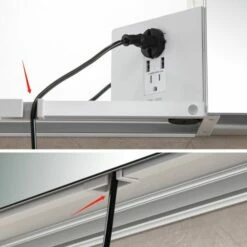 Best Seller WOODBRIDGE Contemporary 24”W X 30"H Surface Mount Frameless One Door Medicine Cabinet With Mirror Defogger And Soft Close Hinges, MCL2430 -Woodbridgebath Shop 626266e80c380 thumb 600x600