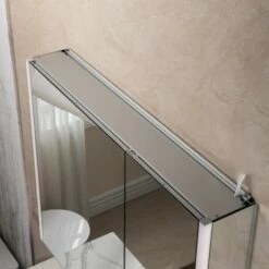 WOODBRIDGE Contemporary 36”W X 30"H Surface Mount Frameless 2 Doors Medicine Cabinet With Mirror Defogger And Soft Close Hinges, MCL3630 -Woodbridgebath Shop 626269129e1db thumb 600x600