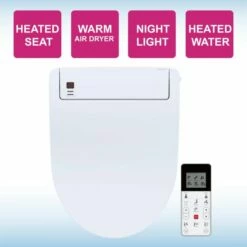 WOODBRIDGE BID01 Advanced Bidet Smart Toilet Seat, White